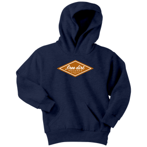 Free Dirt Records & Service Co. Youth Hoodie
